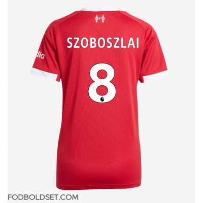 Liverpool Dominik Szoboszlai #8 Hjemmebanetrøje Dame 2025-26 Kortærmet Liverpool Dominik Szoboszlai #8 Hjemmebanetrøje Dame 2025-26 Kortærmet
